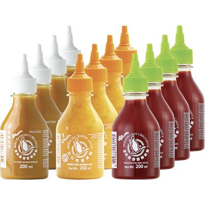  Sos chili Sriracha - mix 3 smaków 200ml
