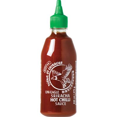 UNI-EAGLE Sos chili Sriracha (chili 56%) 430ml