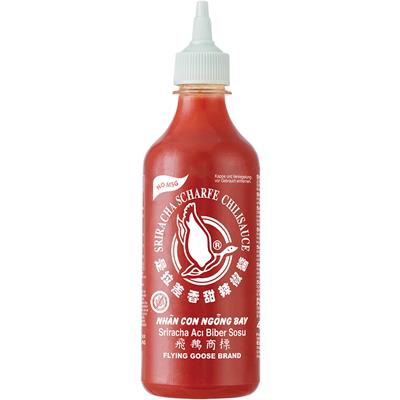 FLYING GOOSE Sos chili Sriracha - bezglutenowa (chili 61%) 455ml