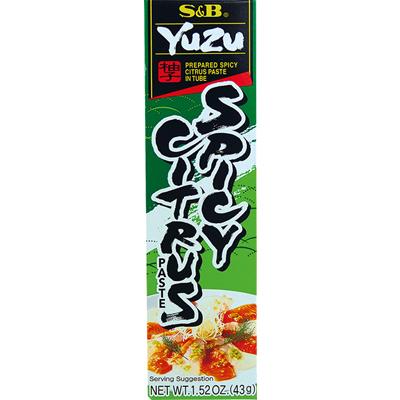 S&B Pikantna pasta cytrynowa Yuzu Koshu 43g