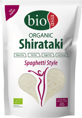 BIO Shirataki w postaci Spaghetti z mąką Konjac