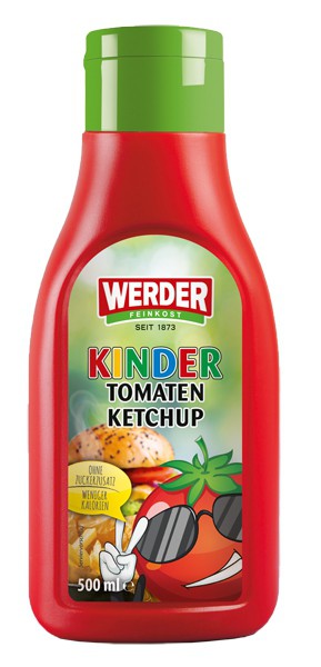 Ketchup pomidorowy dla dzieci, tuba