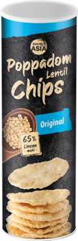 Poppadums, chipsy z soczewicy Original