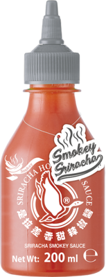 Sos chili Sriracha z aromatem dymu wędzarniczego